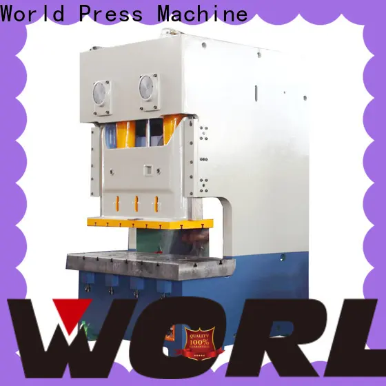 WORLD mechanical h frame hydraulic press design company longer service life 1