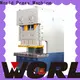 WORLD mechanical h frame hydraulic press design company longer service life 1