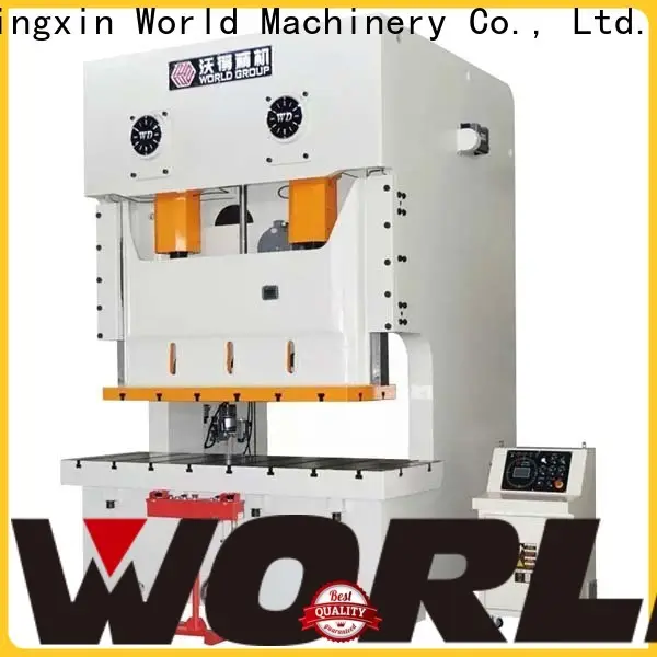 WORLD mechanical press machine price company longer service life 1
