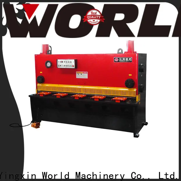 WORLD High-quality hydraulic shearing machine price factory 1