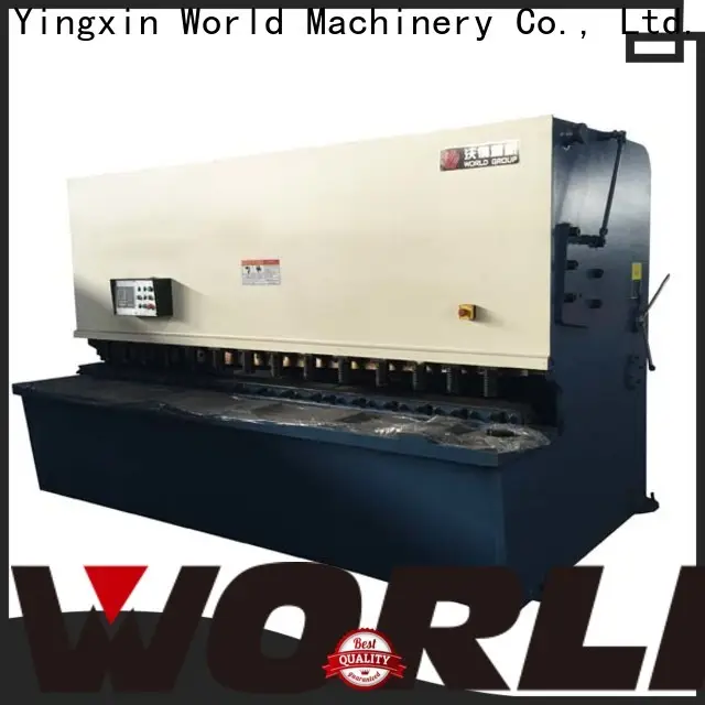 WORLD hydraulic swing beam shear company at discount 1