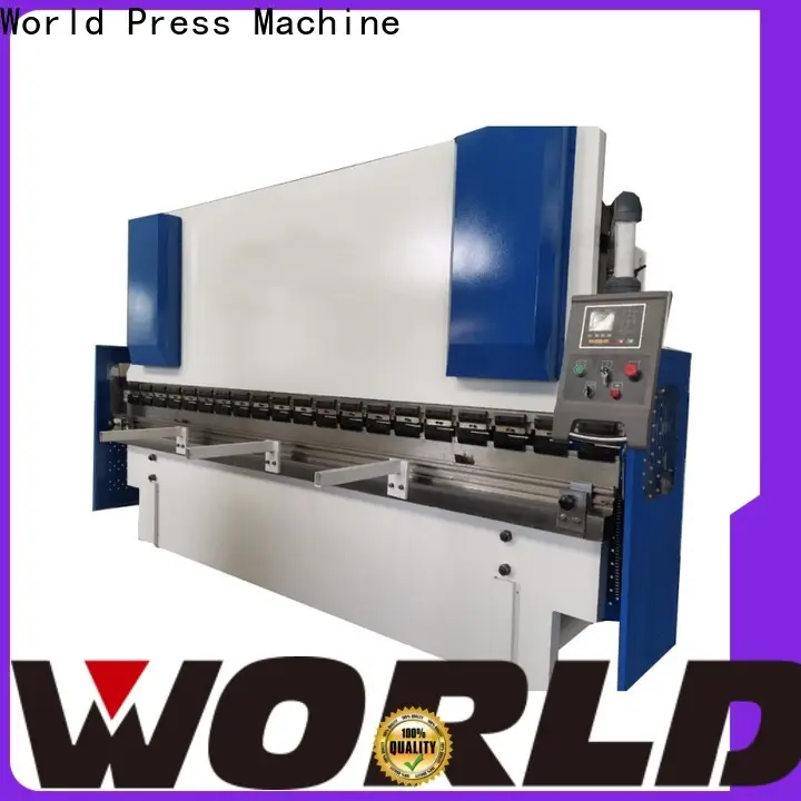 WORLD Latest hydraulic press brake manufacturers factory easy-operation 1