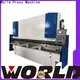 WORLD Latest hydraulic press brake manufacturers factory easy-operation 1