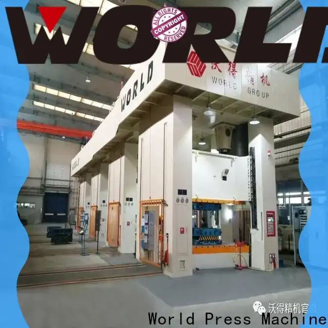 WORLD mechanical press brake machine factory at discount 1