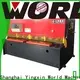 WORLD hydraulic plate shearing machine manufacturers for wholesale 1