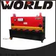 WORLD New hydraulic plate shearing machine company from top factory 1