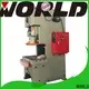WORLD automatic c frame hydraulic press design manufacturers longer service life 1