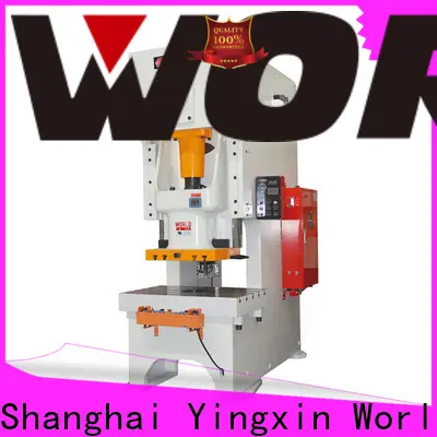 WORLD Top mechanical press machine working principle factory longer service life 1