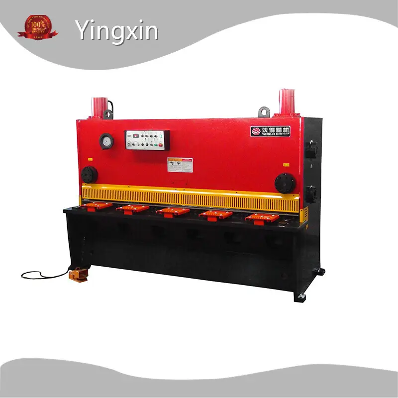 Hydraulic Guillotine Shearing Machine Shanghai China by WORLD 1