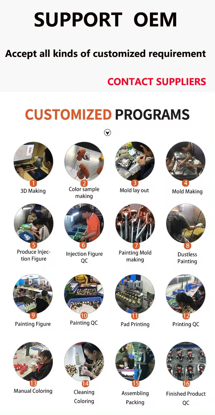 Custom 3D Printing Vinyl Toy Maker Designer Action Art Vinyl Miniature Figure Pop Vinyl Figure 5