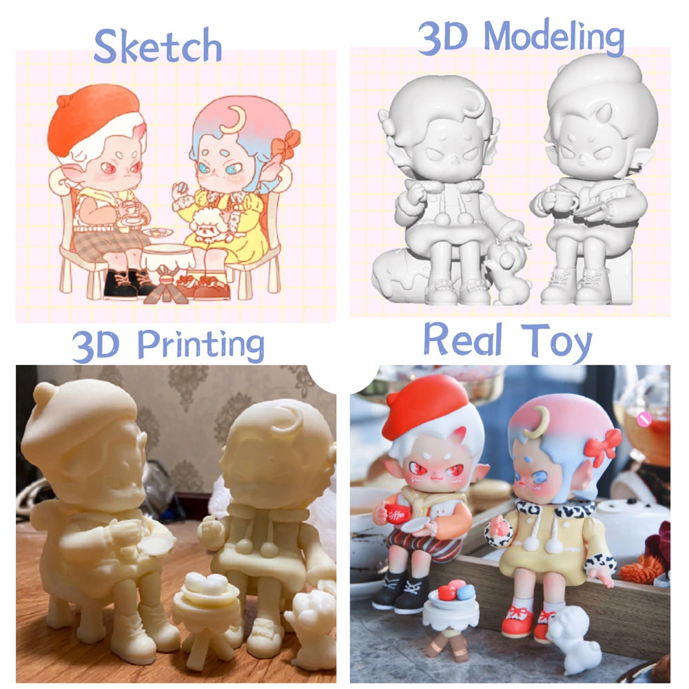 Manufacturer Custom Vinyl Toy Production Cartoon Model Made Vinyl Figurine Toy 8