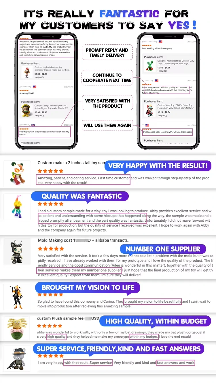 Custom 3D Printing Vinyl Toy Maker Designer Action Art Vinyl Miniature Figure Pop Vinyl Figure 7