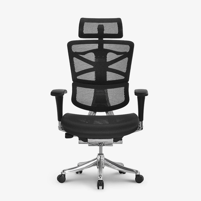 New design ergonomic office chair with aluminum mechanism ergonomic mesh chair HSRM01 1