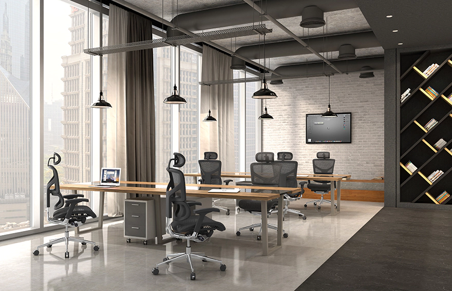 Comfortable ergonomic chair factory