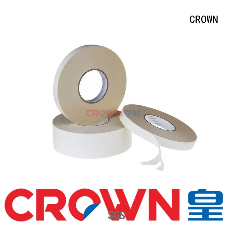 CROWN acrylic double sided tissue tape for wholesale for processing materials 1