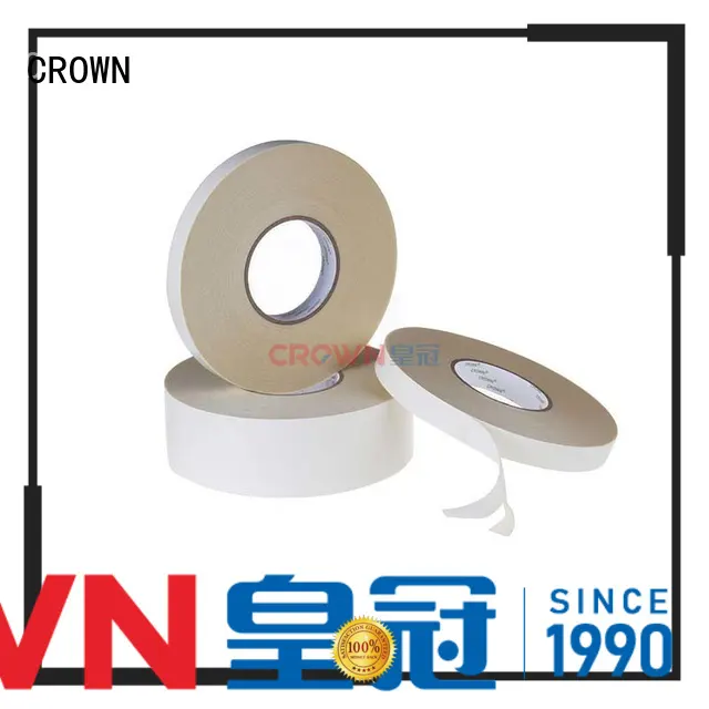 CROWN waterproof PET tape vendor for bonding of nameplates 1