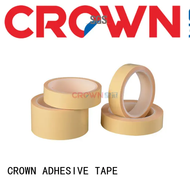 CROWN double protective film bulk production for leather positioning 1