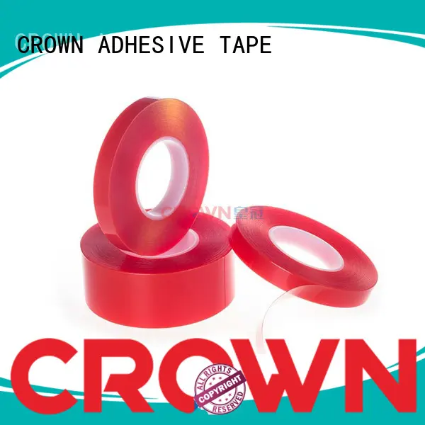 CROWN hot sale PET Tape get quote for bonding of labels 1