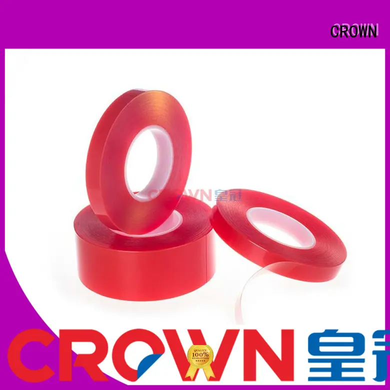 CROWN pvc die-cutting adhesive tape supplier for bonding of labels 1