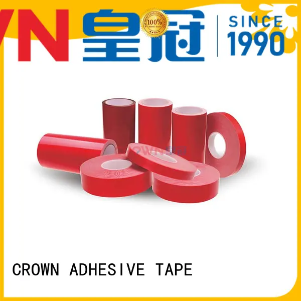 CROWN acrylic acrylic foam tape bulk production for uneven surface 1