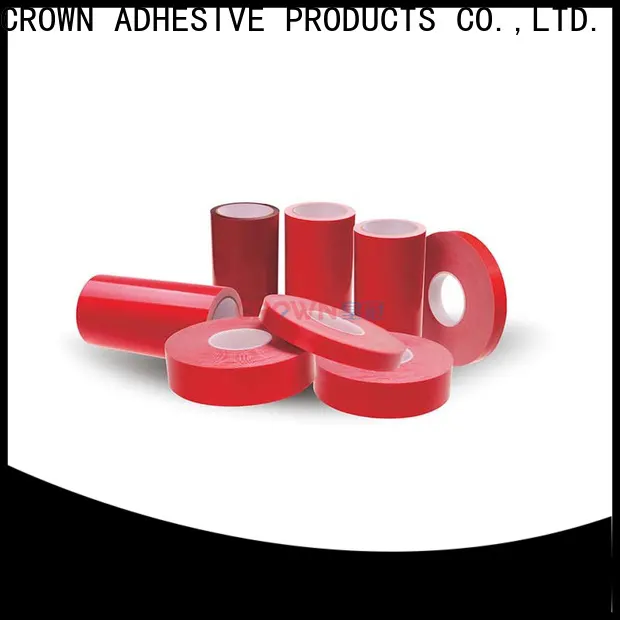 CROWN reduce vibration double sided acrylic foam tape supplier for plastic surface 1