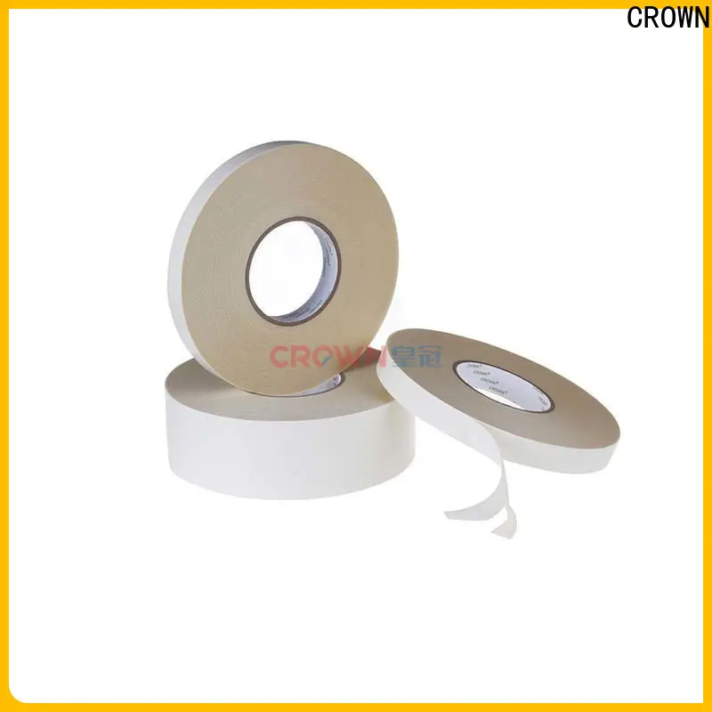 CROWN tissue flame retardant adhesive tape manufacturer for bonding of nameplates 1