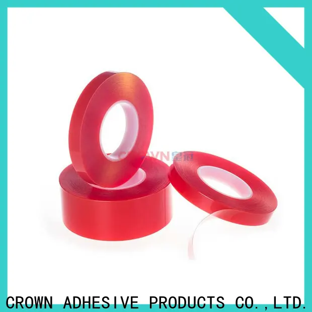 CROWN pvc PET Tape Suppliers for bonding of labels 1