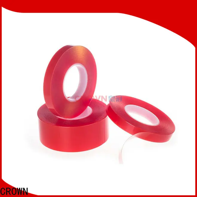 CROWN red pvc tape factory 1