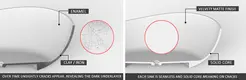 KingKonree durable oval above counter basin at discount for room 4
