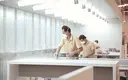 KingKonree practical acrylic solid surface worktops design for restaurant 7