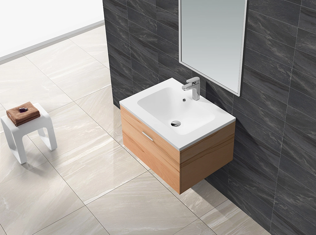KingKonree solid surface acrylic wash basin cabinet design for hotel 2