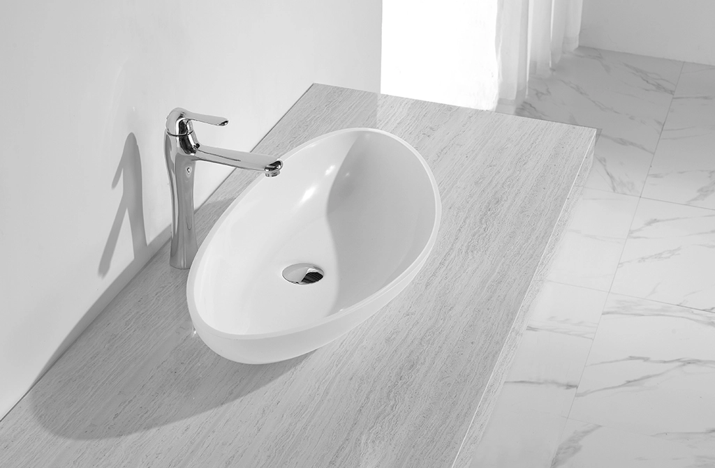 Solid Surface Countertop Basin KKR-1302 2