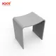 white acrylic shower stool bulk production for restaurant 1