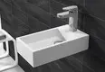 KingKonree double square wall mounted basin sink for toilet 2