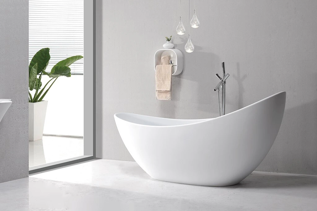 bulk production round freestanding bathtub custom for hotel 2