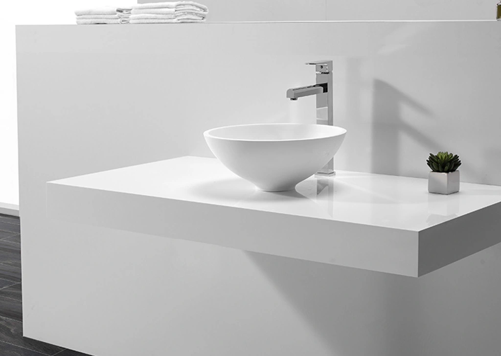 basin above counter basin round at discount for restaurant KingKonree 2