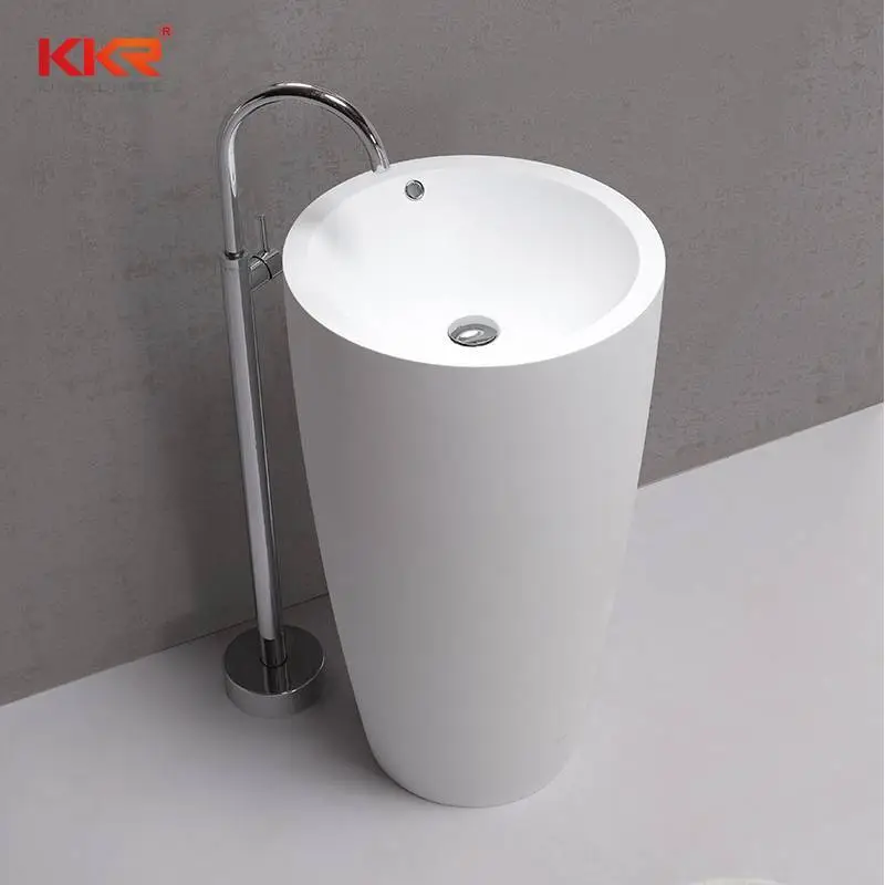 Hot Sales Solid Surface Freestanding Basin KKR-1594 1
