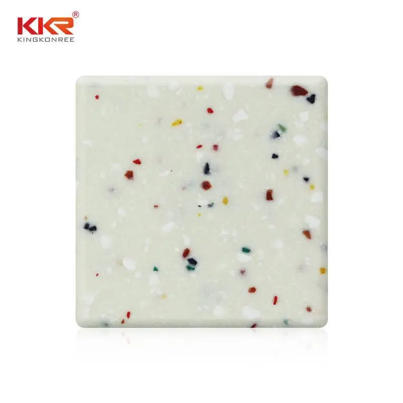 Festival Color Artificial Stone Modified Acrylic Solid Surface Sheet KKR-M1645 1