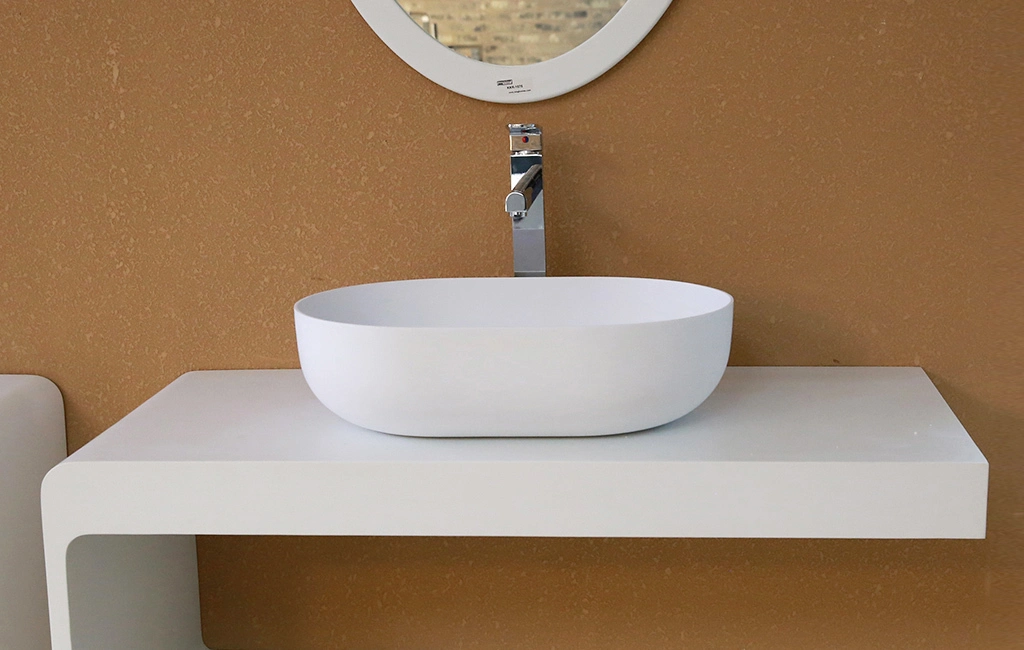 marble small countertop basin manufacturer for room 2