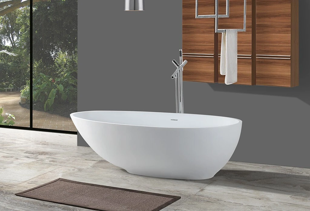 KingKonree artificial stone bathtub supplier for shower room 2