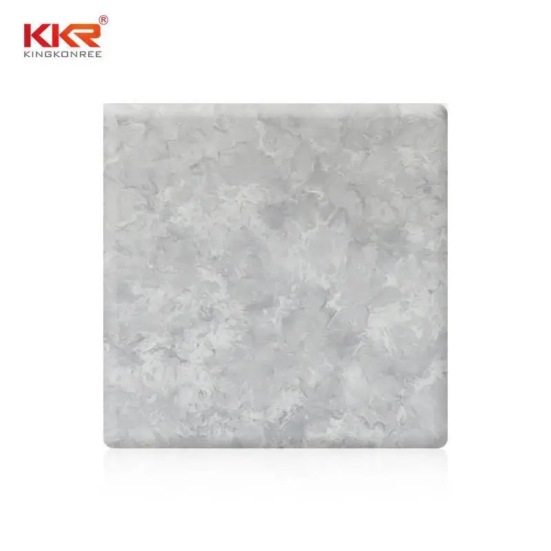 96 Inch Artificial Marble Texture Pattern Acrylic Solid Surface Sheets KKR-M8807 1