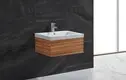 KingKonree smooth countertop basin and cabinet dark for hotel 2