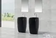 KingKonree pan shape basin stands for bathrooms design for hotel 2