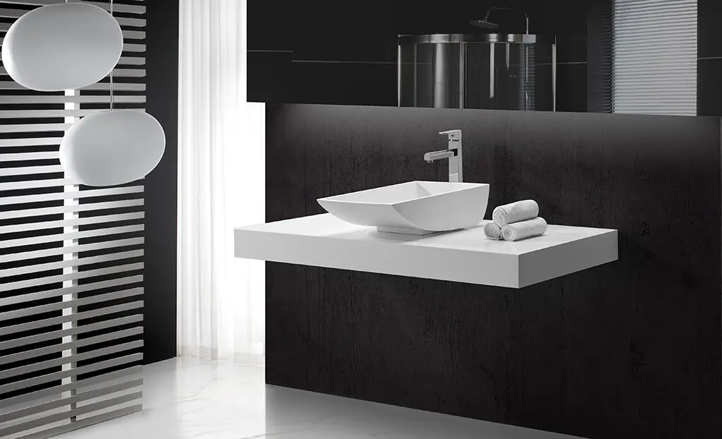 KingKonree black small countertop basin design for home1 2