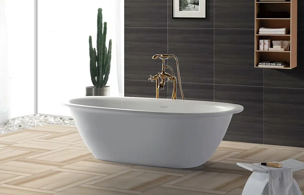 KingKonree free standing acrylic bathtubs supplier for hotel 2