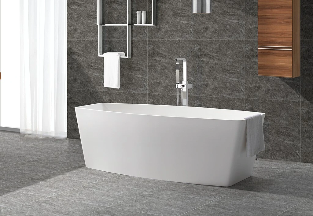 solid surface bathtub free design KingKonree 2