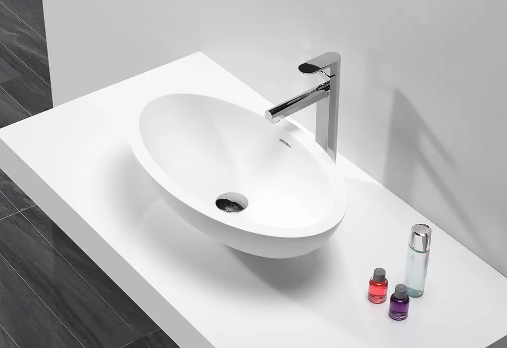 standard above counter vanity basin customized for hotel 2