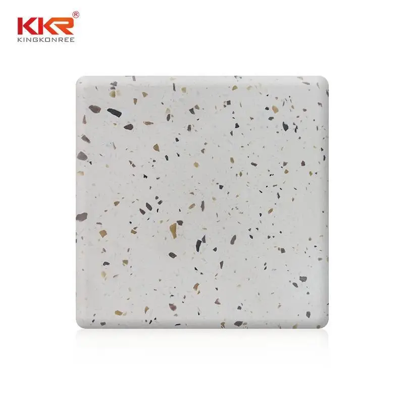 Folhas de superfície sólida acrílica modificada de pedra artificial KKR-M1838 1