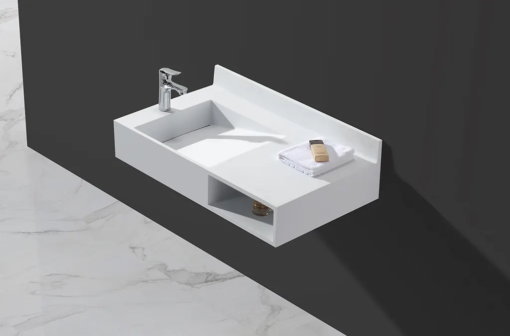 sturdy wall hung basin customized for home 2