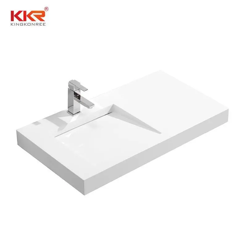 Venta caliente en Europa Marke lavabo suspendido con diseño de pendiente pequeña KKR-1339 1
